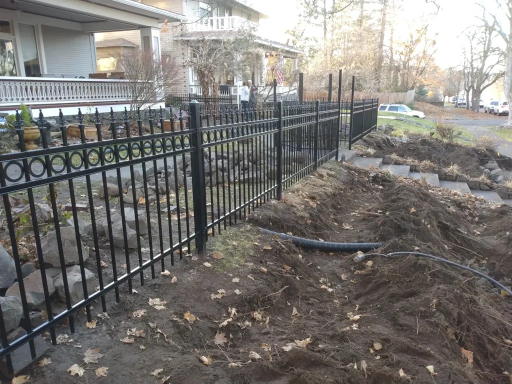 Fence installation by Linares Fencing